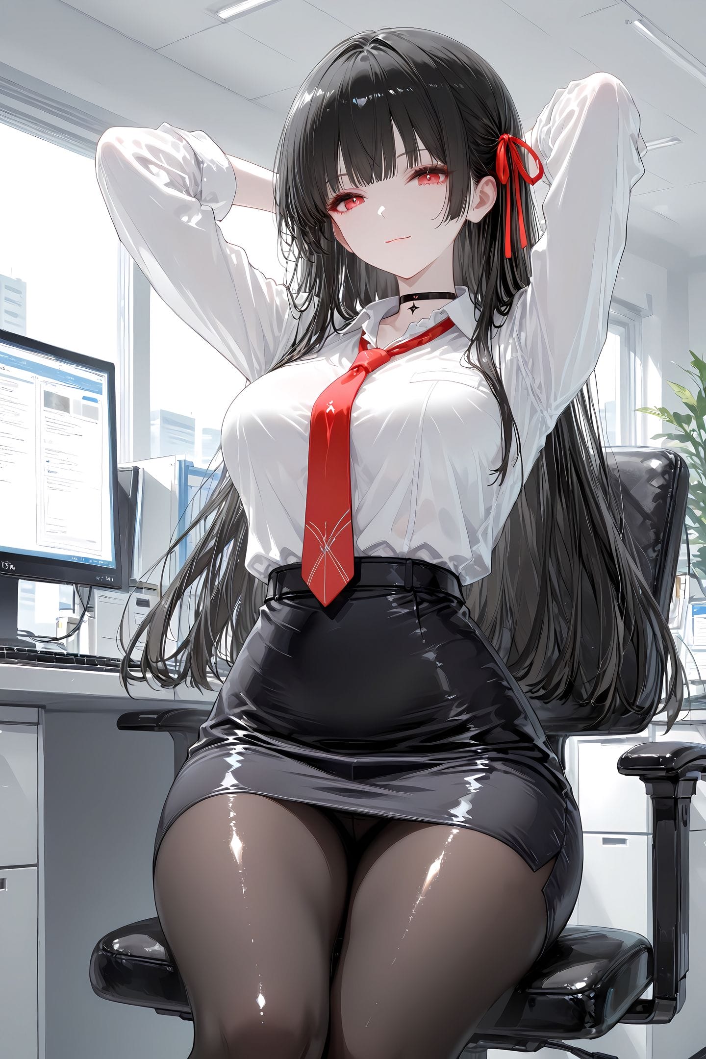 鸣潮 千咲 二次元壁纸网站推荐