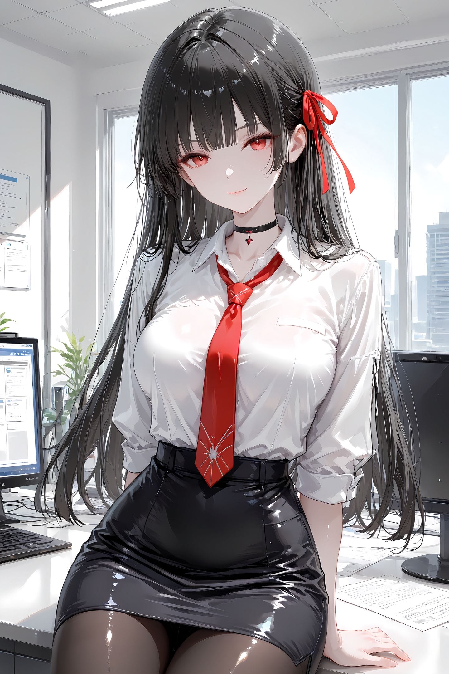 鸣潮 千咲 二次元壁纸网站推荐