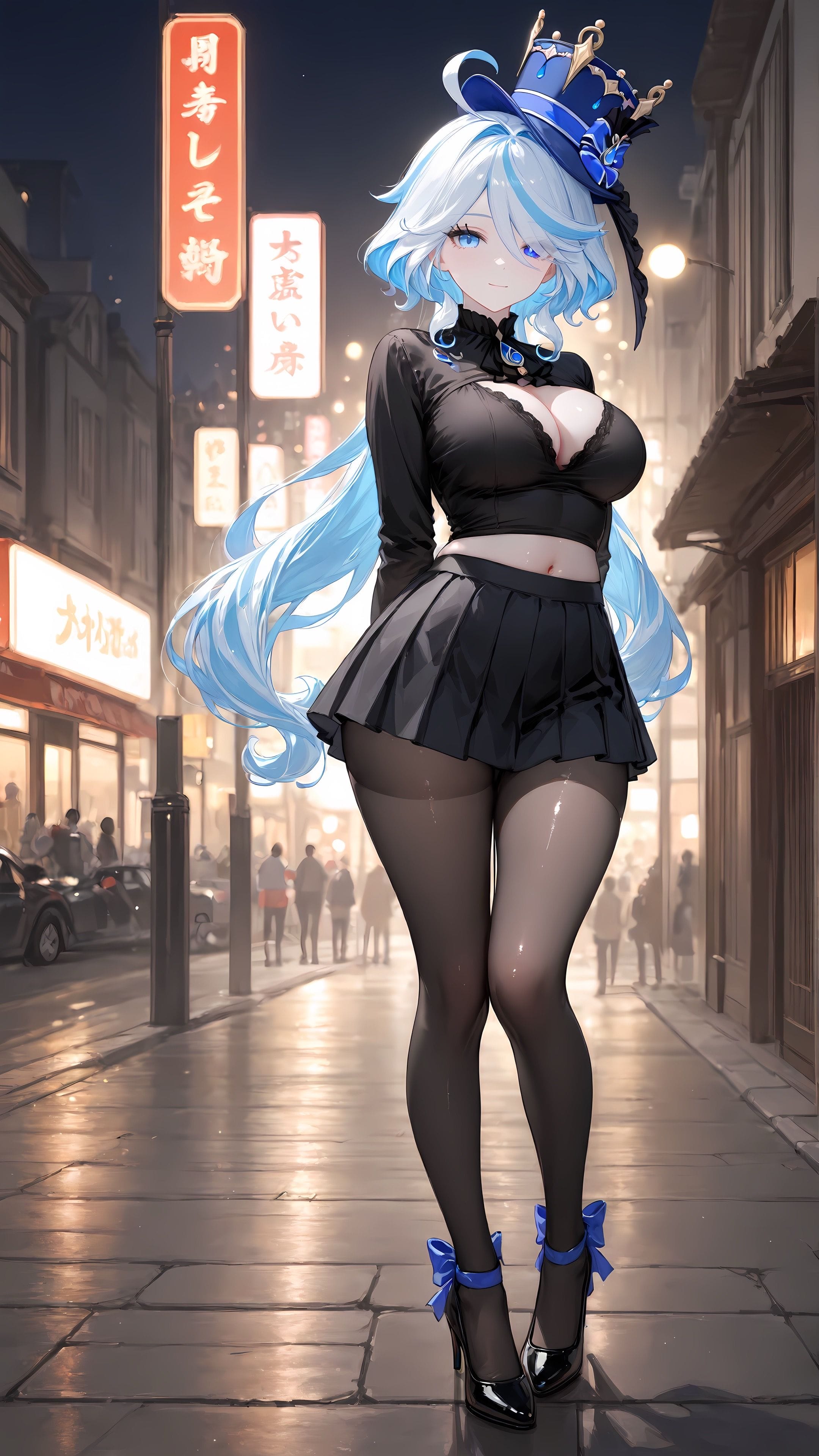 原神 芙宁娜 手机背景图片分享 壁纸网站推荐-皮皮兔动漫