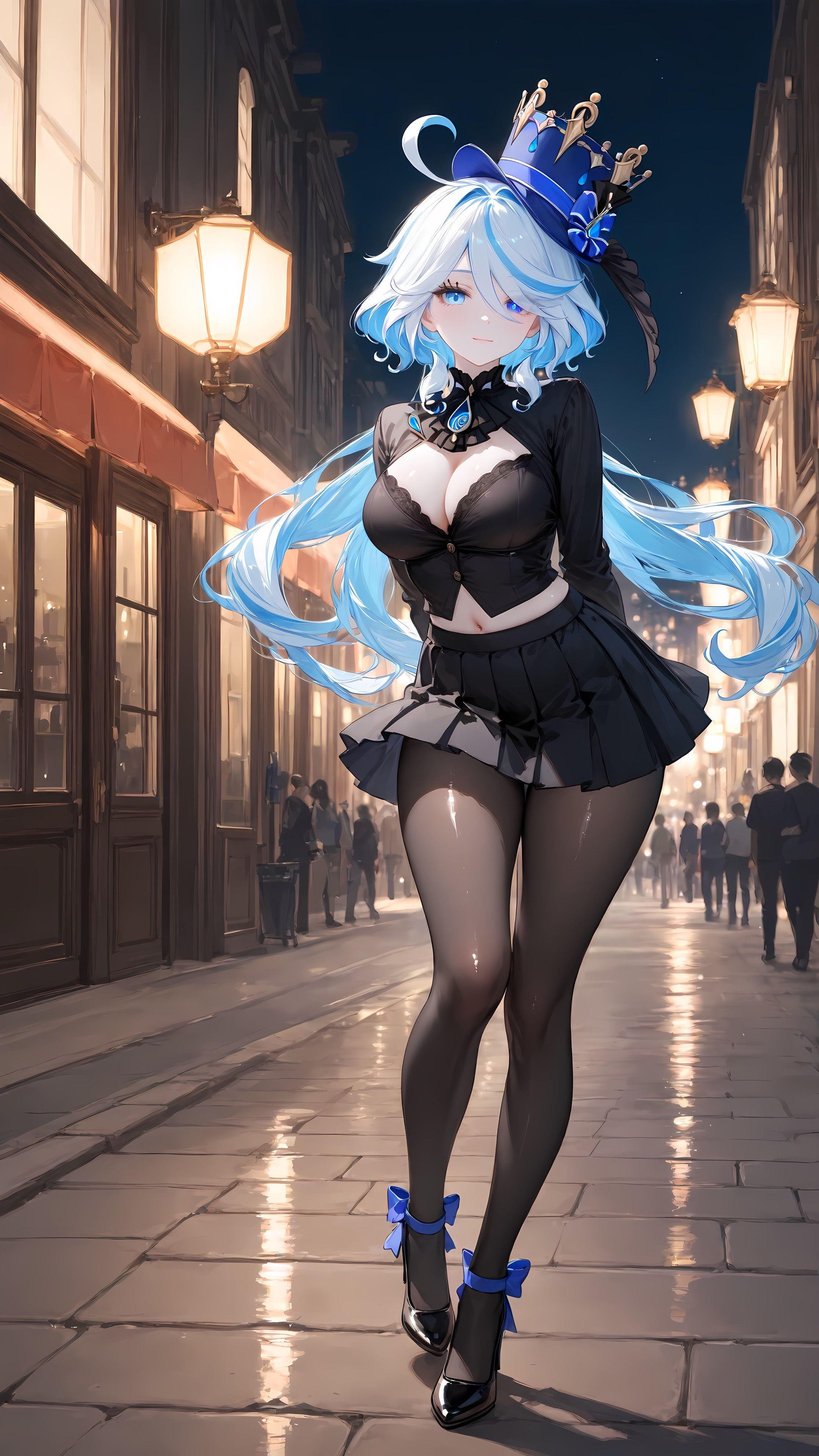 原神 芙宁娜 手机背景图片分享 壁纸网站推荐