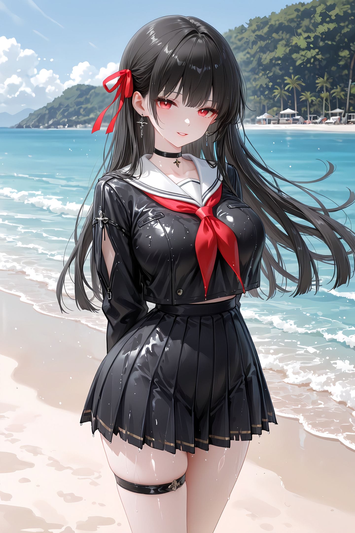 二次元游戏角色 鸣潮 千咲 图片分享推荐网站