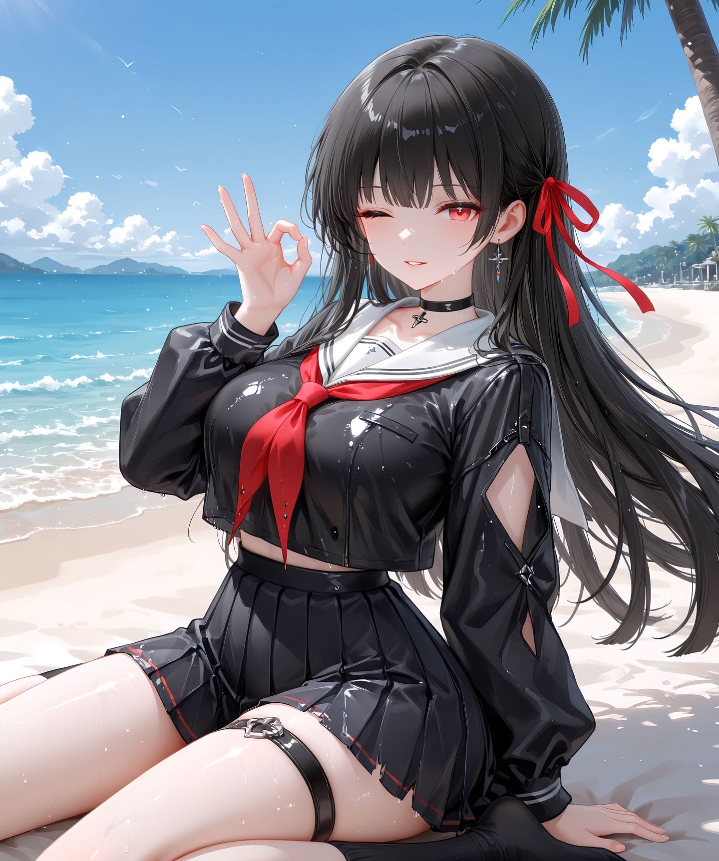 二次元游戏角色 鸣潮 千咲 图片分享推荐网站