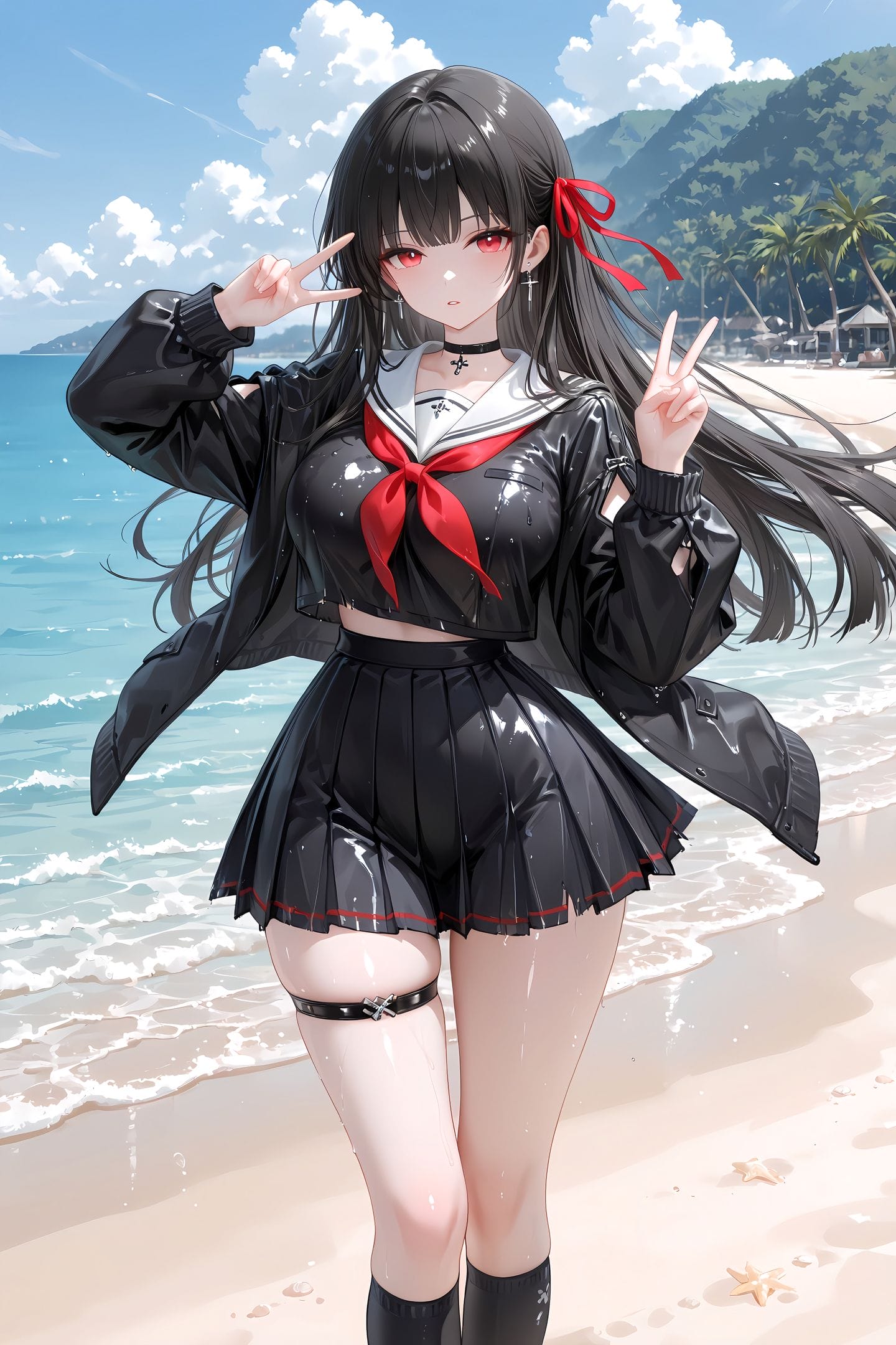 二次元游戏角色 鸣潮 千咲 图片分享推荐网站