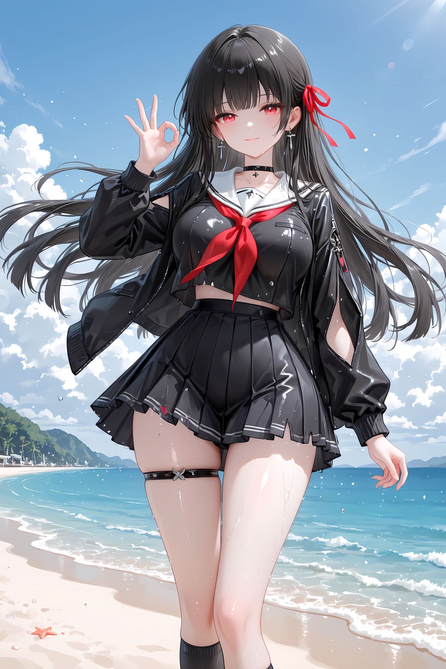 二次元游戏角色 鸣潮 千咲 图片分享推荐网站