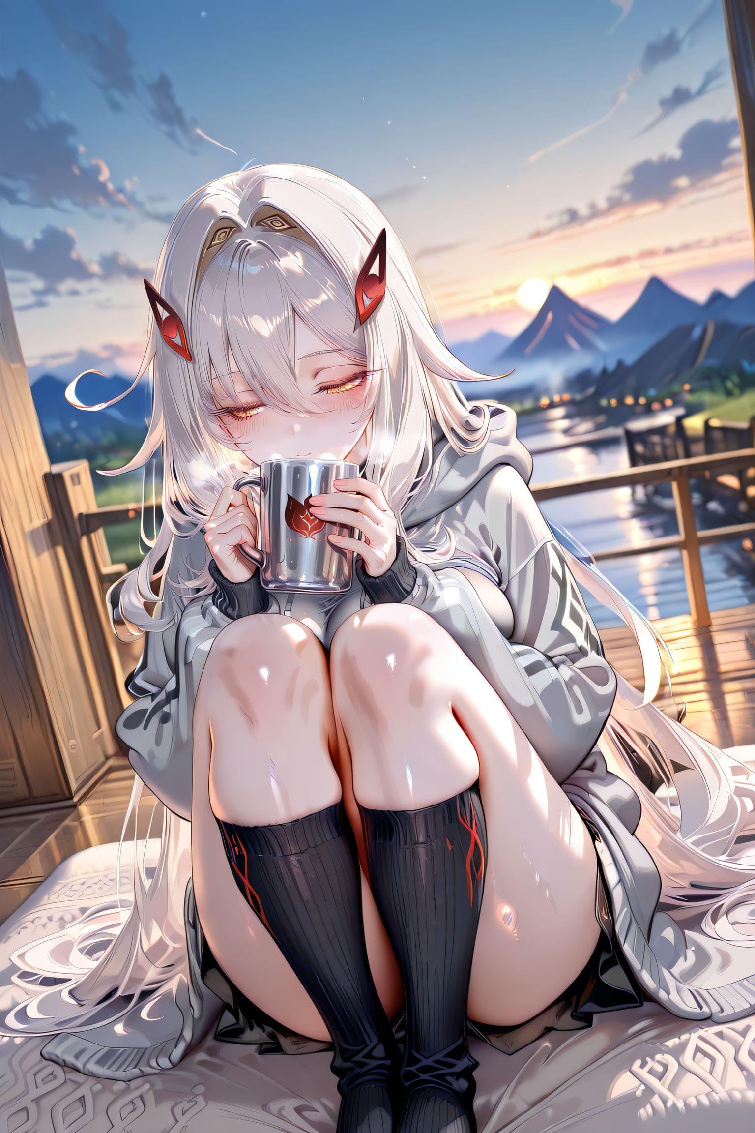 原神纳塔 二次元少女 若娜瓦 海边沙滩美女