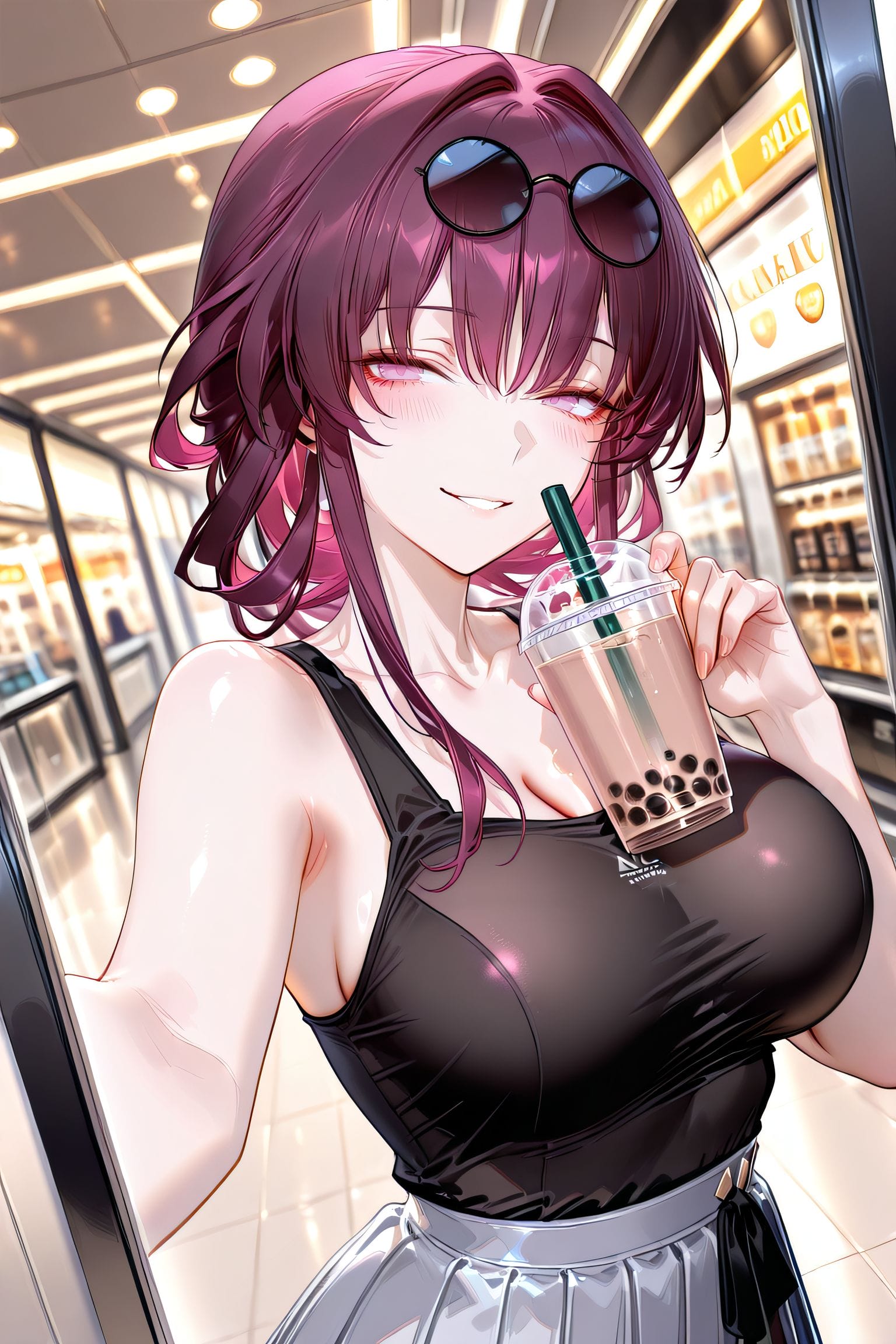 二次元少女 崩坏星穹铁道 卡芙卡 调皮可爱表情-皮皮兔动漫