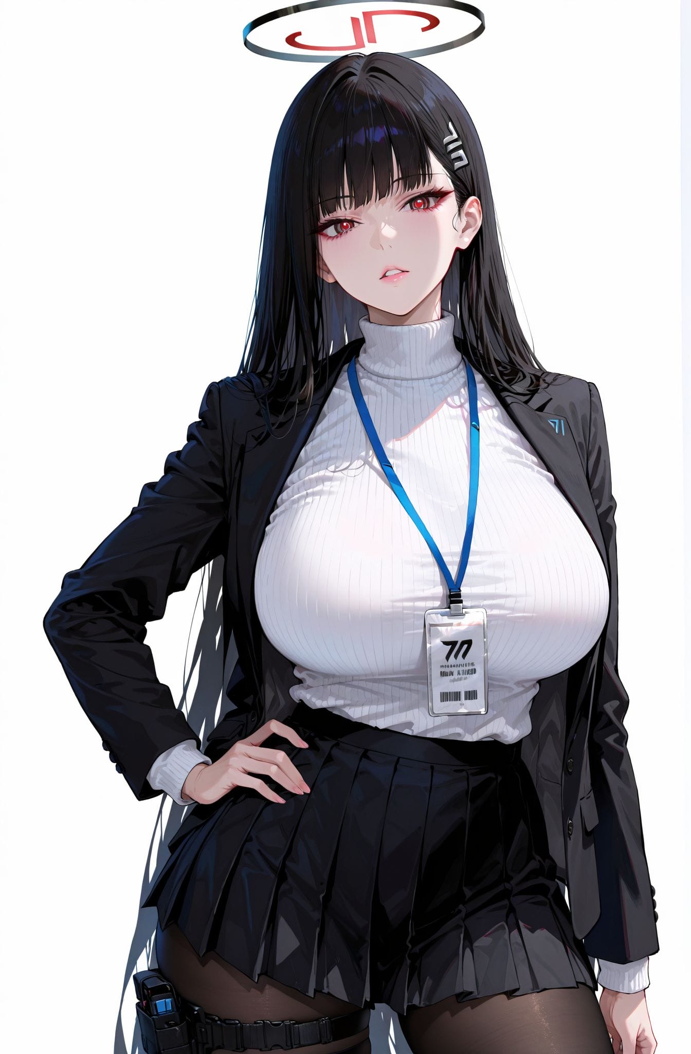 二次元少女 碧蓝档案 美女二次元壁纸-皮皮兔动漫