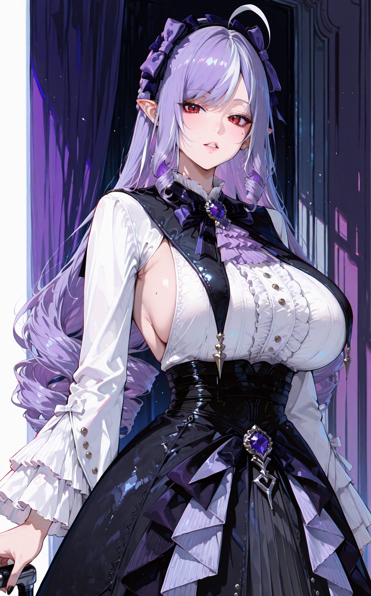 二次元游戏少女 绝区零 薇薇安 高清图片-皮皮兔动漫