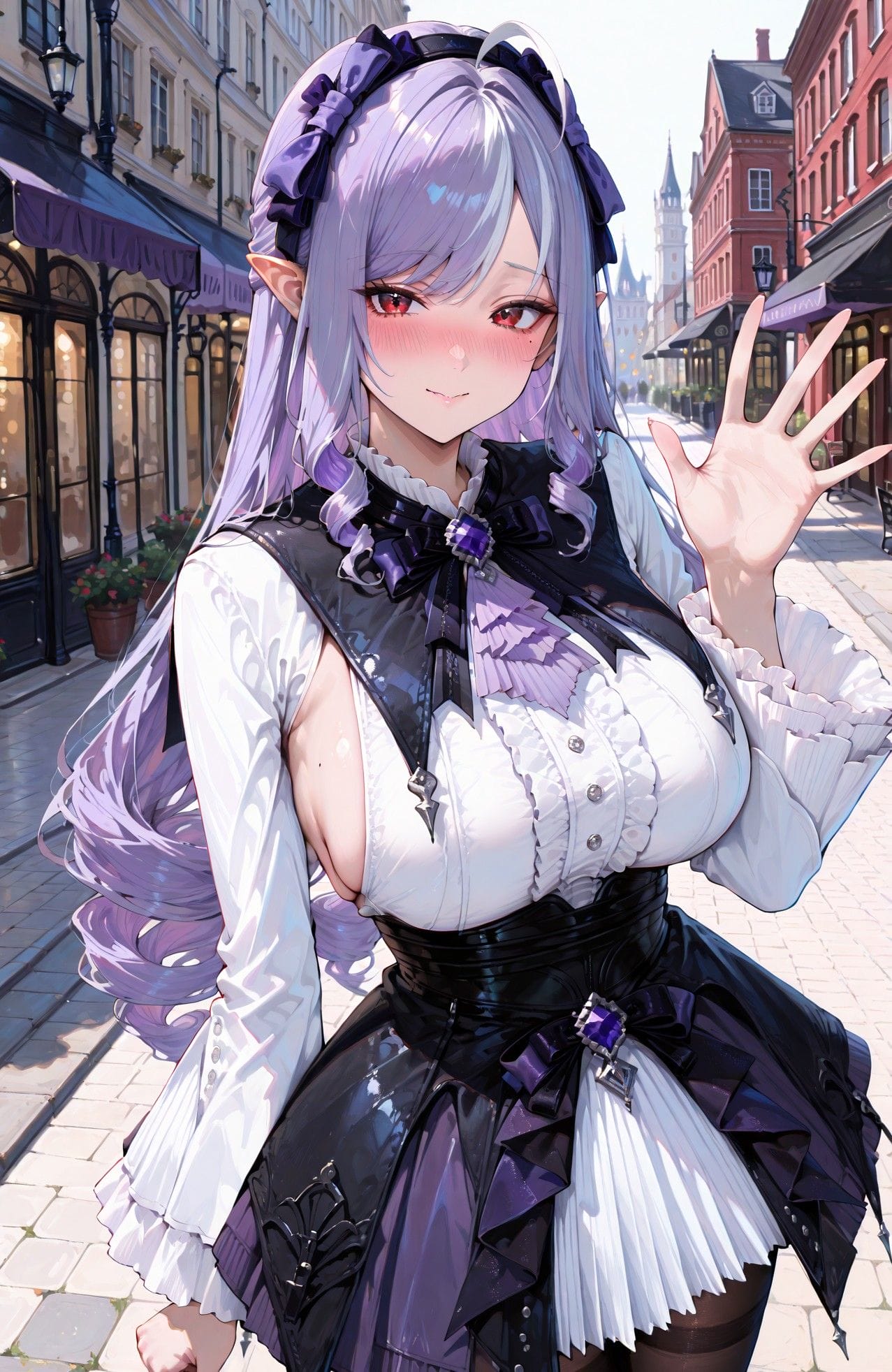 二次元游戏少女 绝区零 薇薇安 高清图片