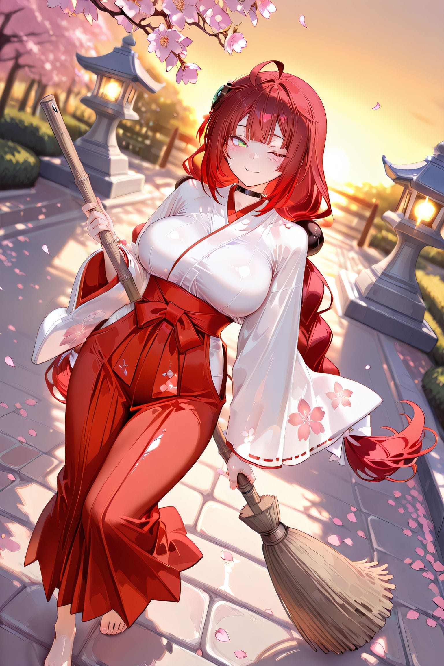 二次元游戏绝区零 美女 JK裙子 白丝袜