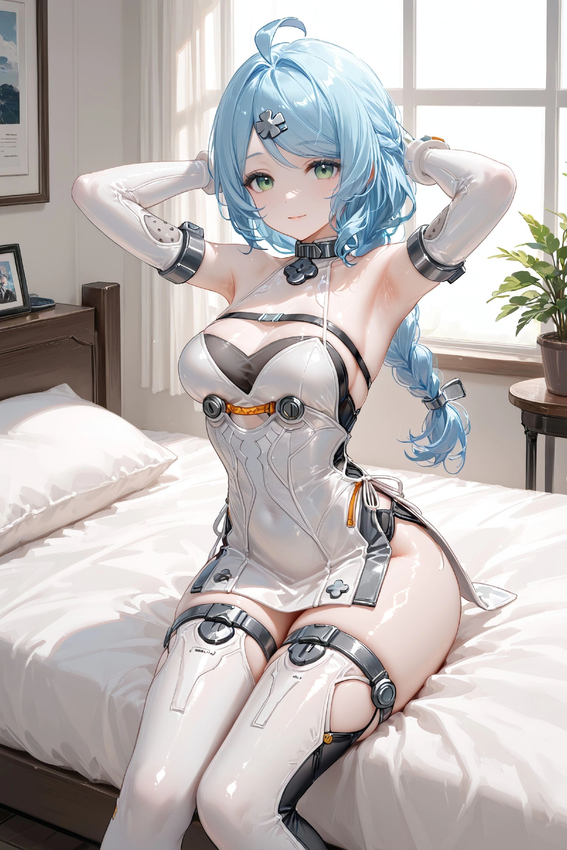 二次元游戏绝区零美女 爱丽丝 浮波柚叶 现代机甲风格 超高清-皮皮兔动漫