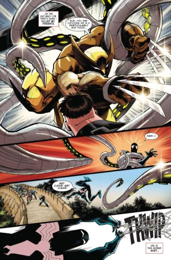 蜘蛛侠与金刚狼重拾标志性战衣 迎战《蜘蛛侠》的经典反派