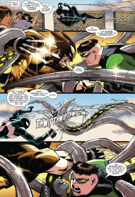 蜘蛛侠与金刚狼重拾标志性战衣 迎战《蜘蛛侠》的经典反派