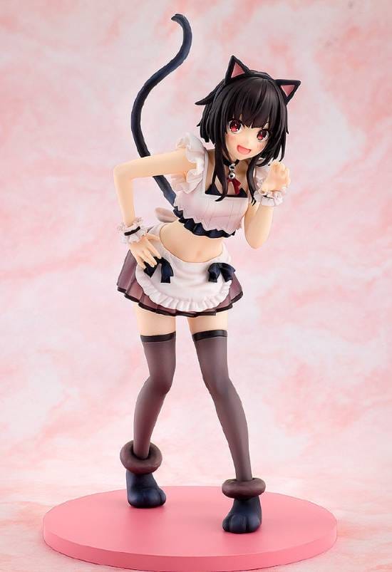 《为美好的世界献上祝福》惠惠猫耳女仆手办 猫咪姿态魅力满满