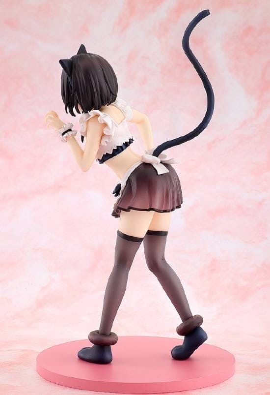 《为美好的世界献上祝福》惠惠猫耳女仆手办 猫咪姿态魅力满满