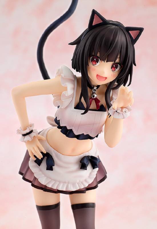 《为美好的世界献上祝福》惠惠猫耳女仆手办 猫咪姿态魅力满满