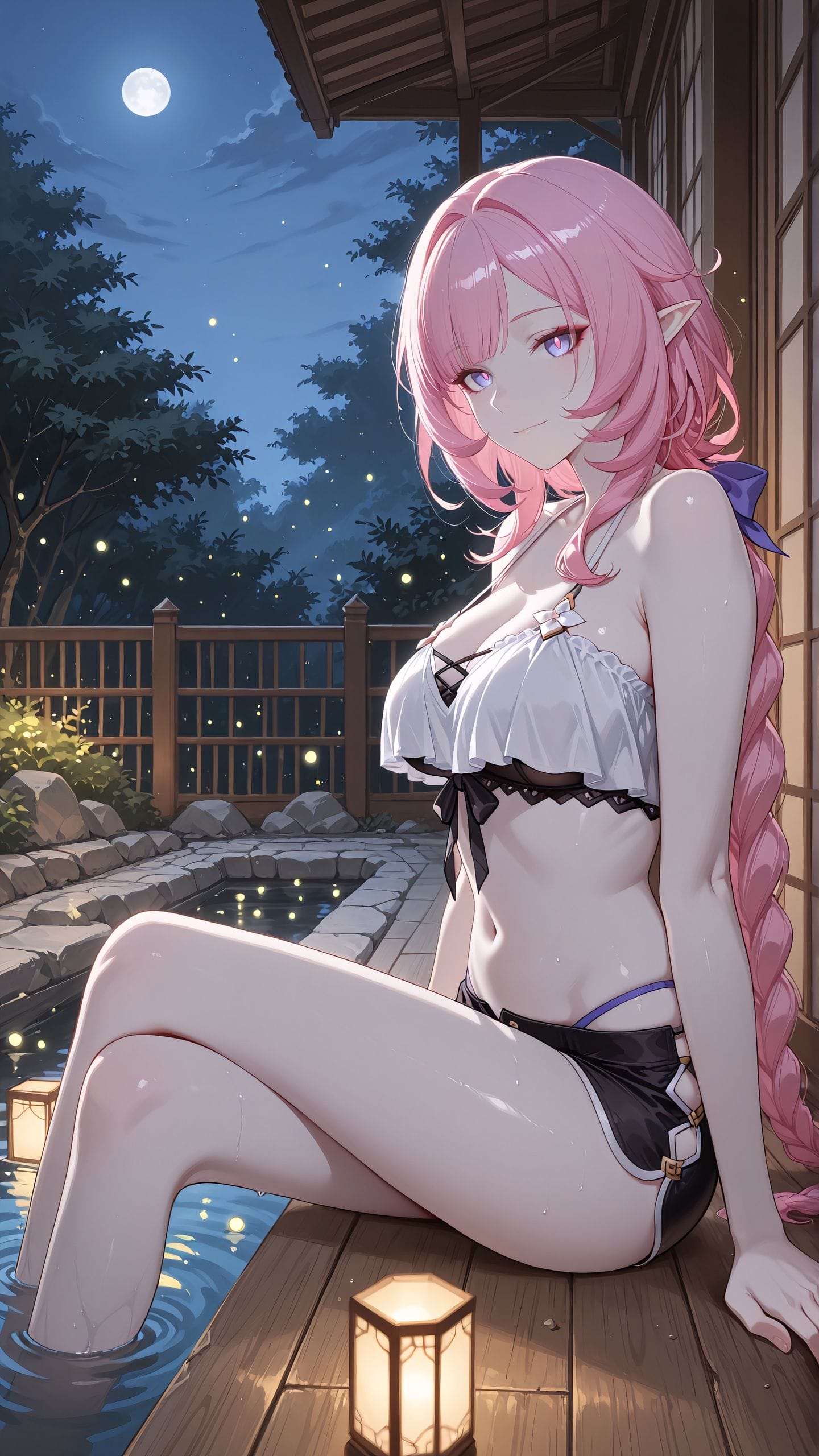 热爱音乐的爱莉希雅 二次元游戏 Ai绘画 崩坏星穹铁道