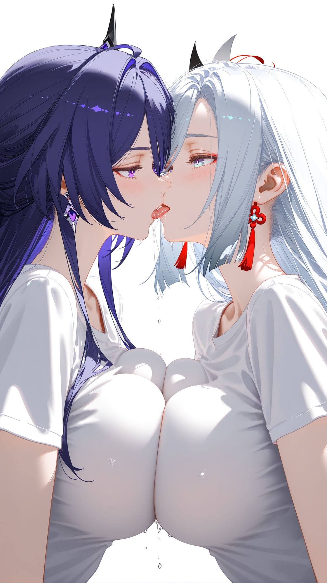 黄泉、申鹤 崩坏星穹铁道 原神 二次元壁纸