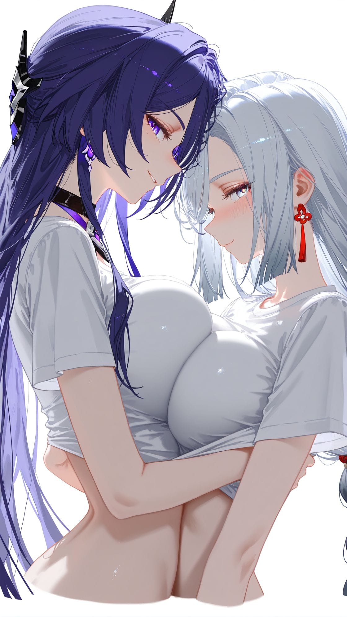 黄泉、申鹤 崩坏星穹铁道 原神 二次元壁纸