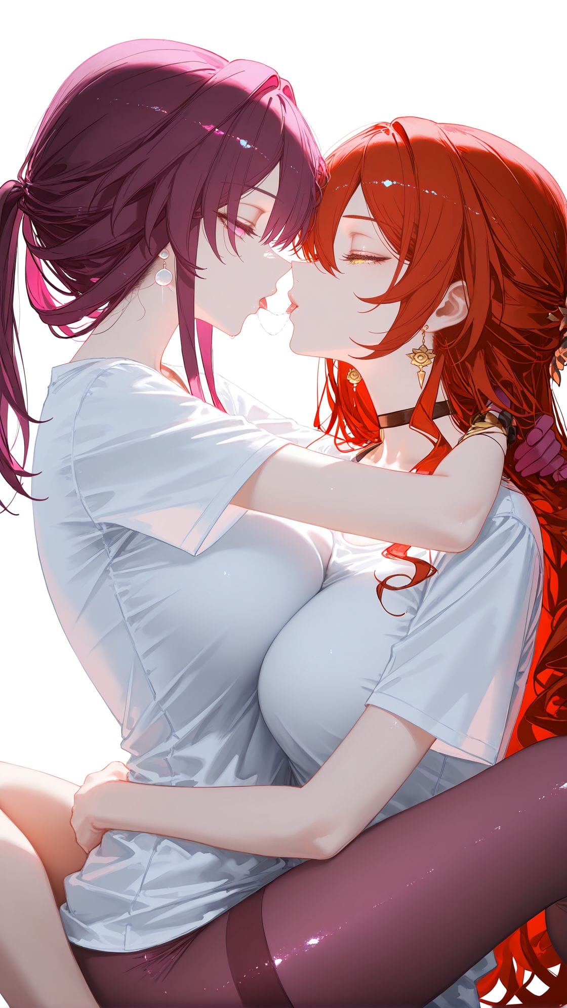 拥抱 崩坏星穹铁道 卡夫卡 阮梅 姬子 二次元美图