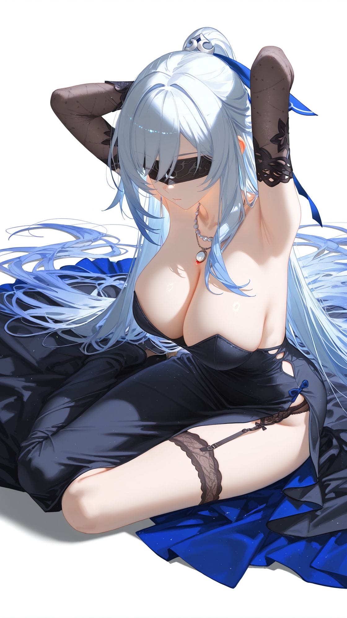 兔女郎 崩坏星穹铁道 镜流 黑丝 丝袜 二次元