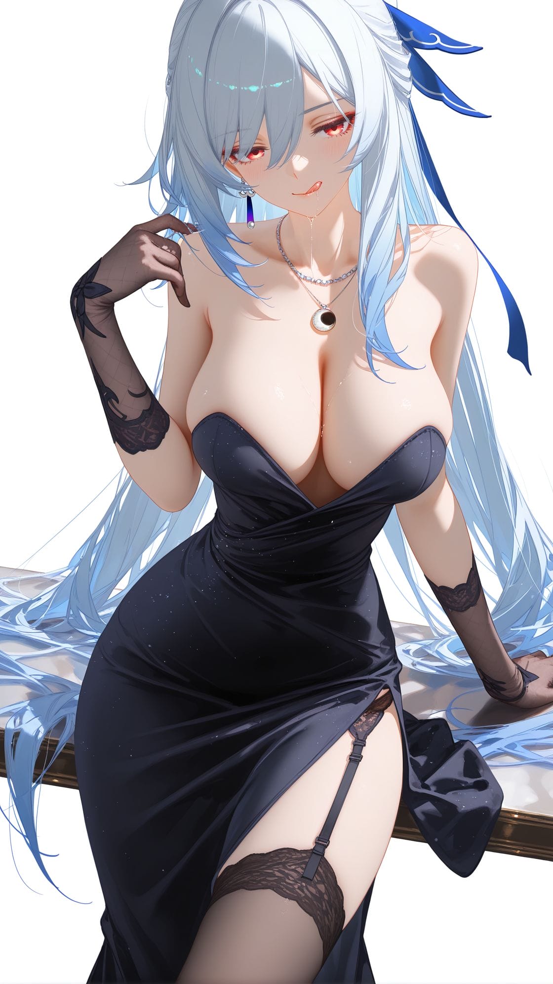 兔女郎 崩坏星穹铁道 镜流 黑丝 丝袜 二次元