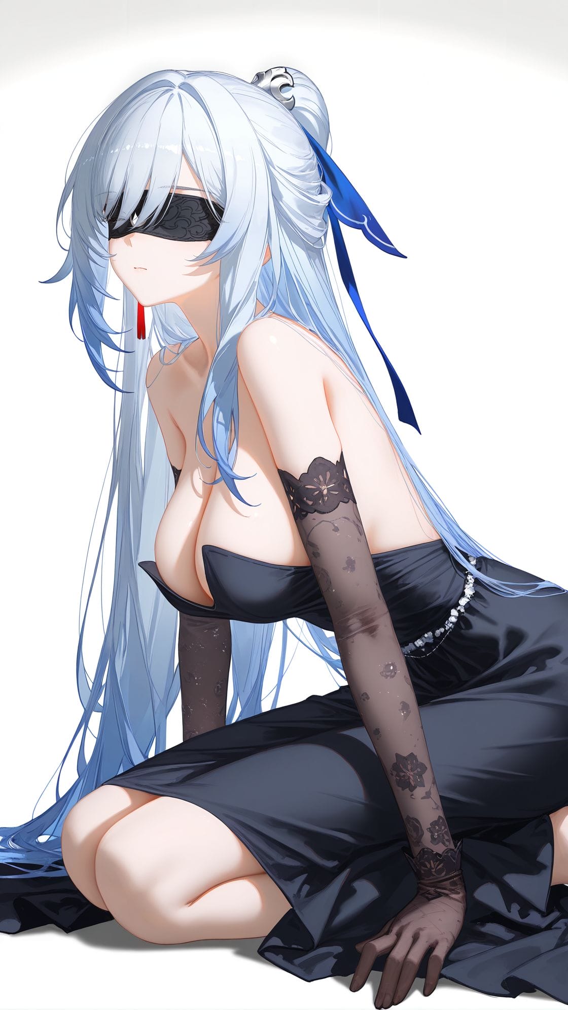 兔女郎 崩坏星穹铁道 镜流 黑丝 丝袜 二次元