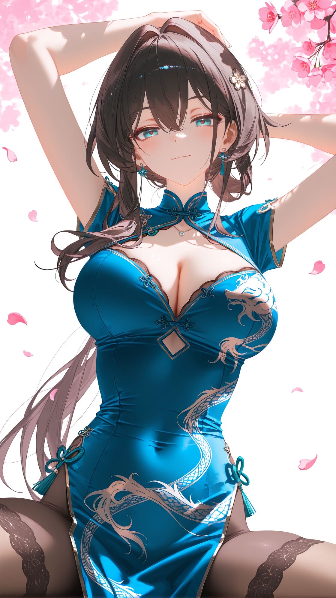 阮梅 崩坏星穹铁道 旗袍 黑丝 大长腿 丝袜