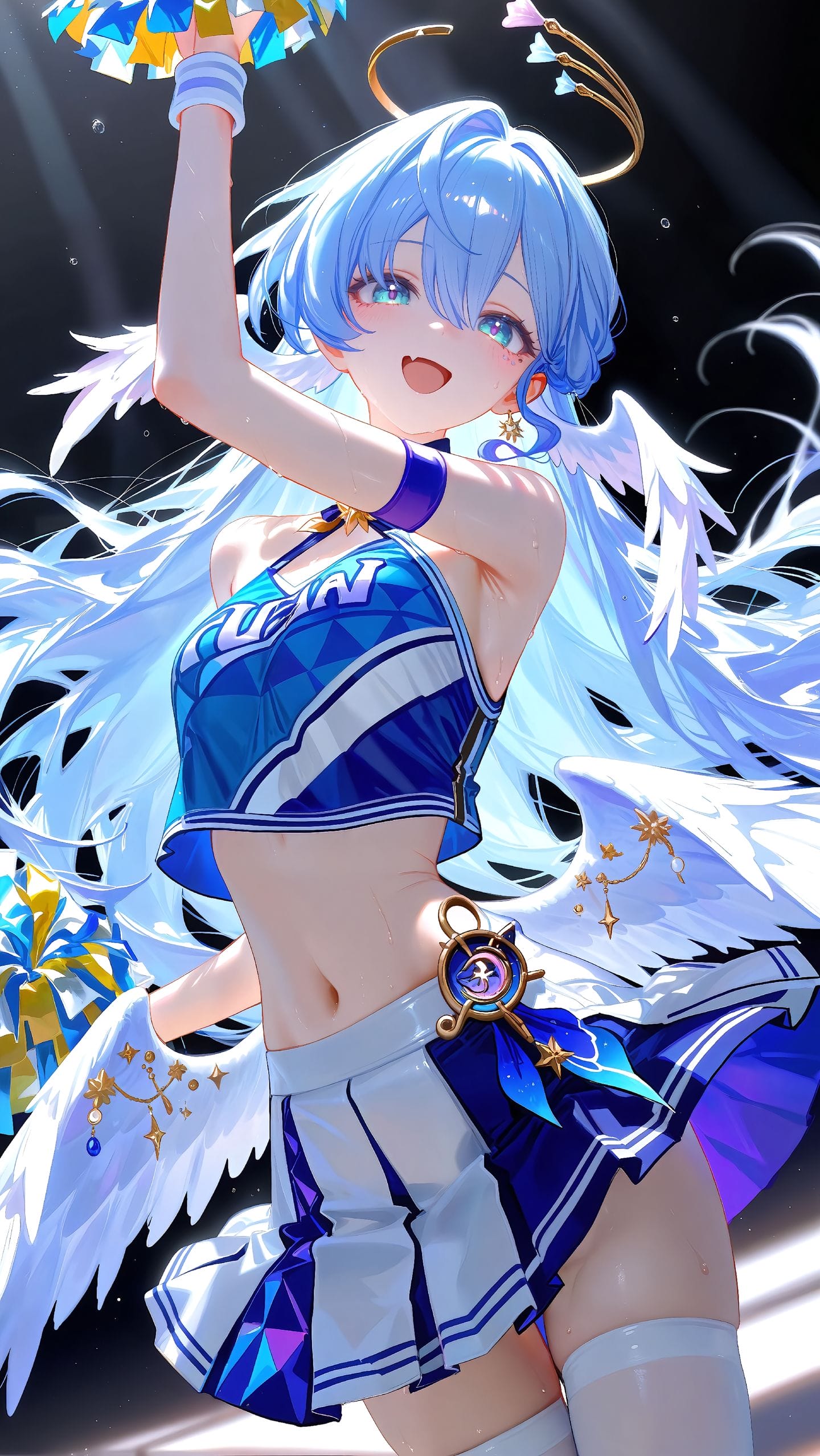 二次元游戏 拉拉队 崩坏星穹铁道 镜流 流萤 知更鸟 卡芙卡 美女壁纸图片