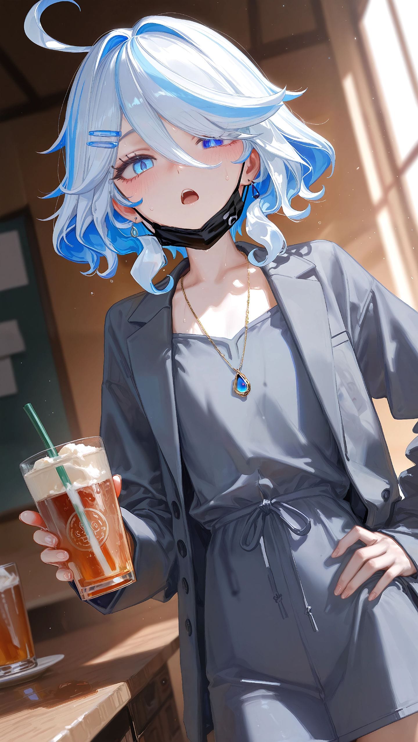 二次元游戏壁纸 原神 申鹤 芙宁娜 纳西妲 神里绫华 美女图片