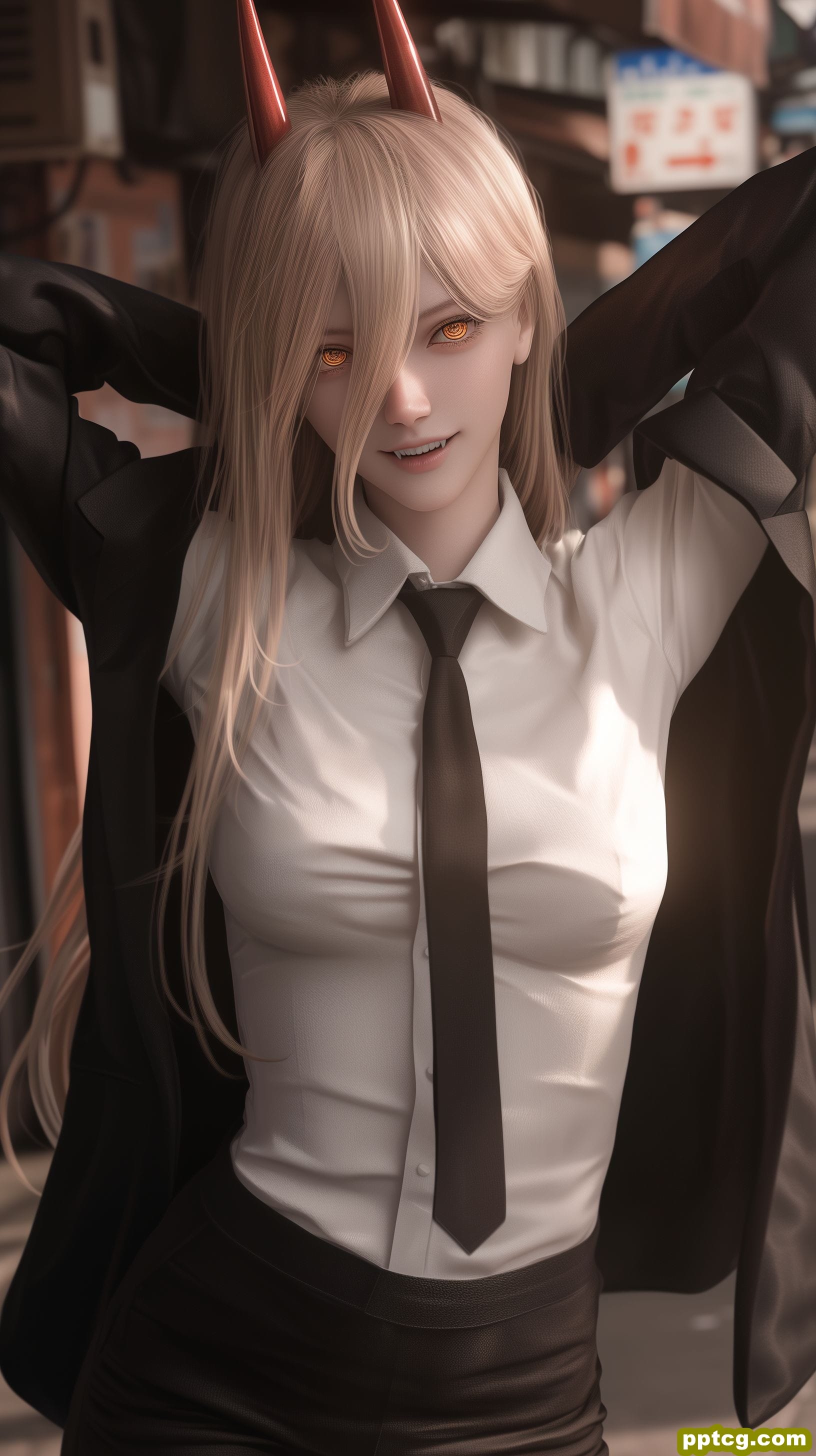 电锯人 帕瓦 高清壁纸图片