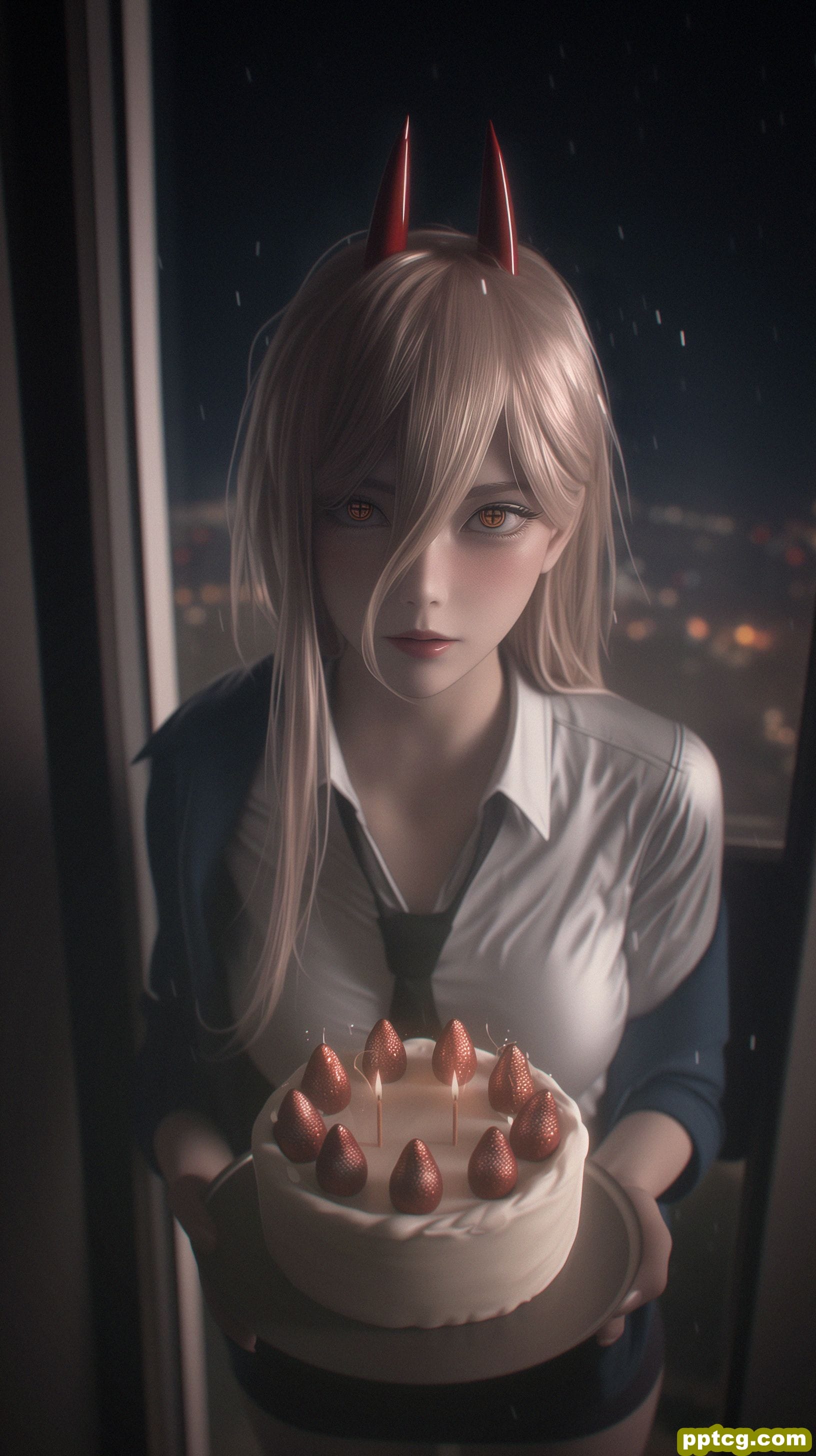 电锯人 帕瓦 高清壁纸图片