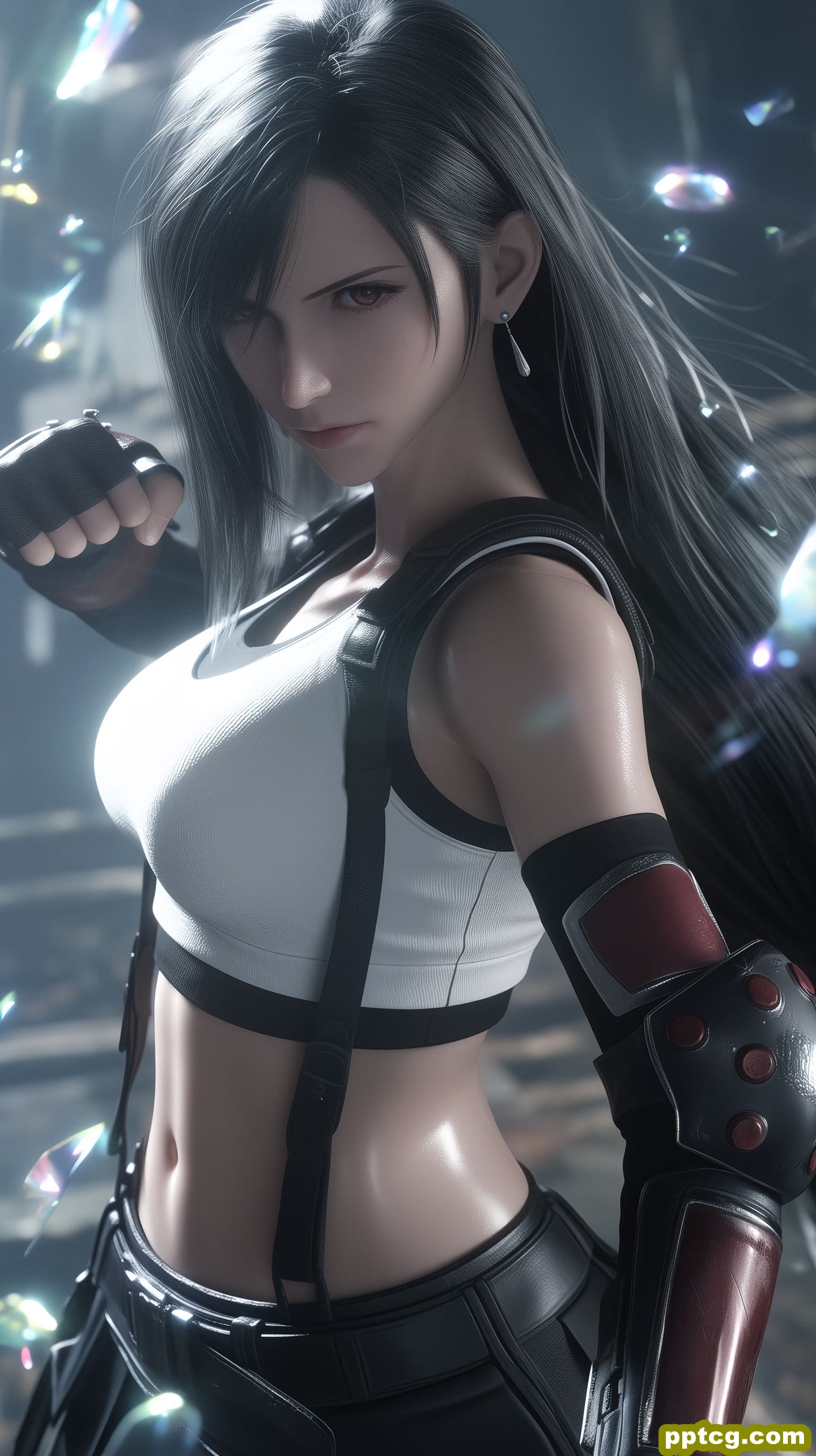 蒂法 最终幻想 ai绘画壁纸 超美手机锁屏桌面图片