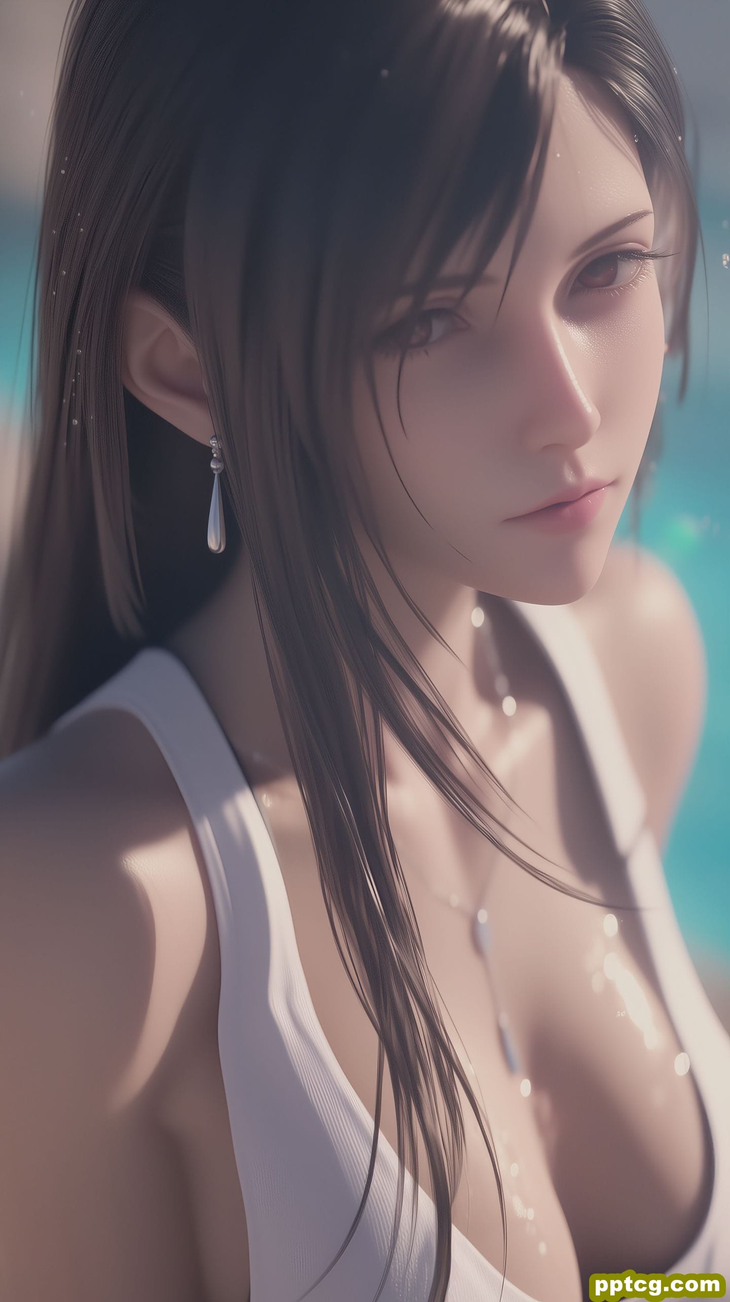 蒂法 最终幻想 ai绘画壁纸 超美手机锁屏桌面图片