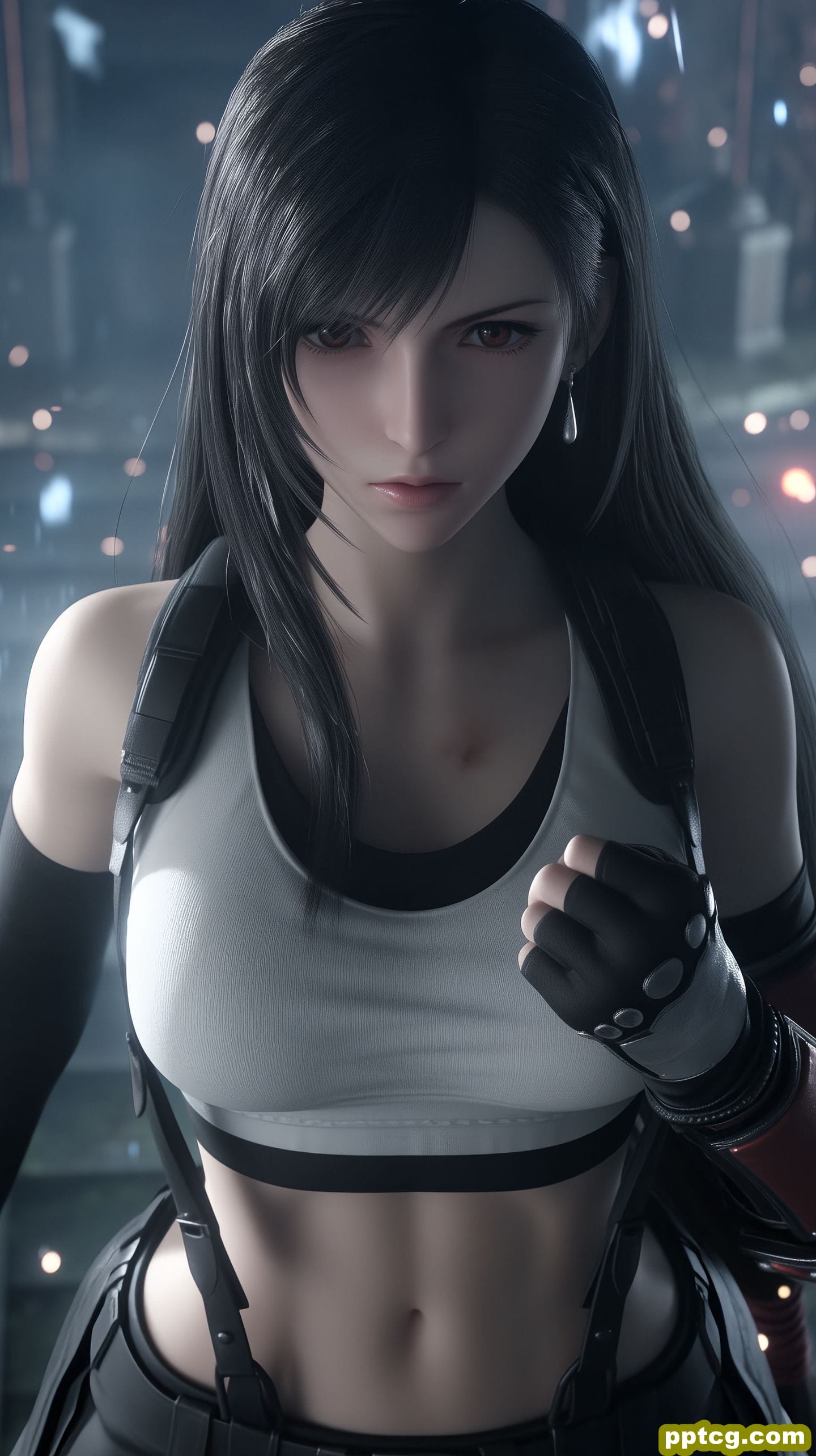 蒂法 最终幻想 ai绘画壁纸 超美手机锁屏桌面图片