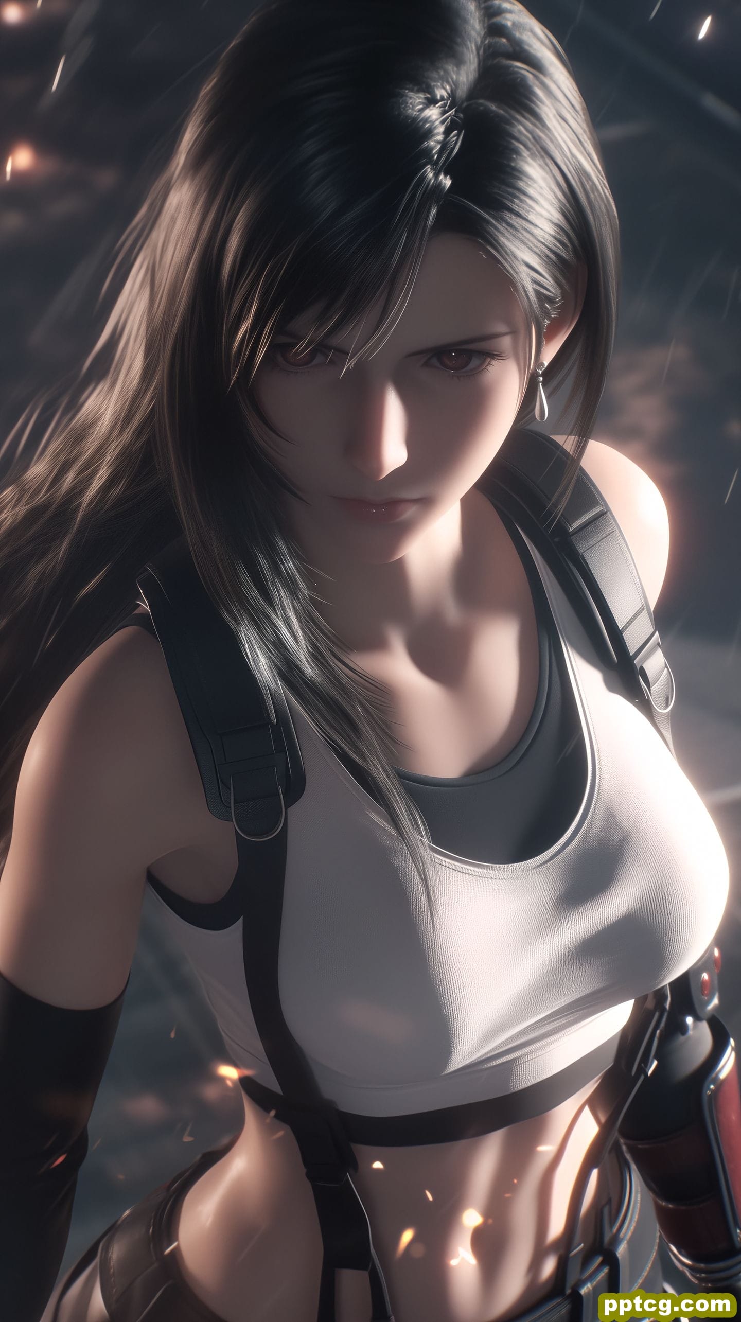 蒂法 最终幻想 ai绘画壁纸 超美手机锁屏桌面图片