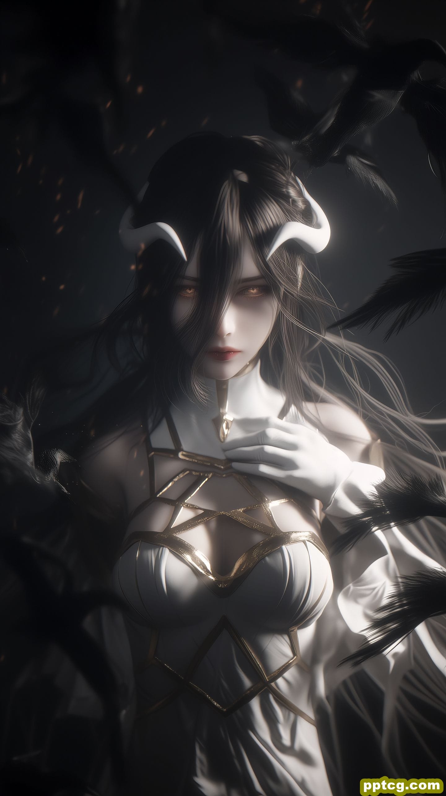 超酷超帅 overlord 雅儿贝德 ai绘画壁纸 手机锁屏桌面超美图片