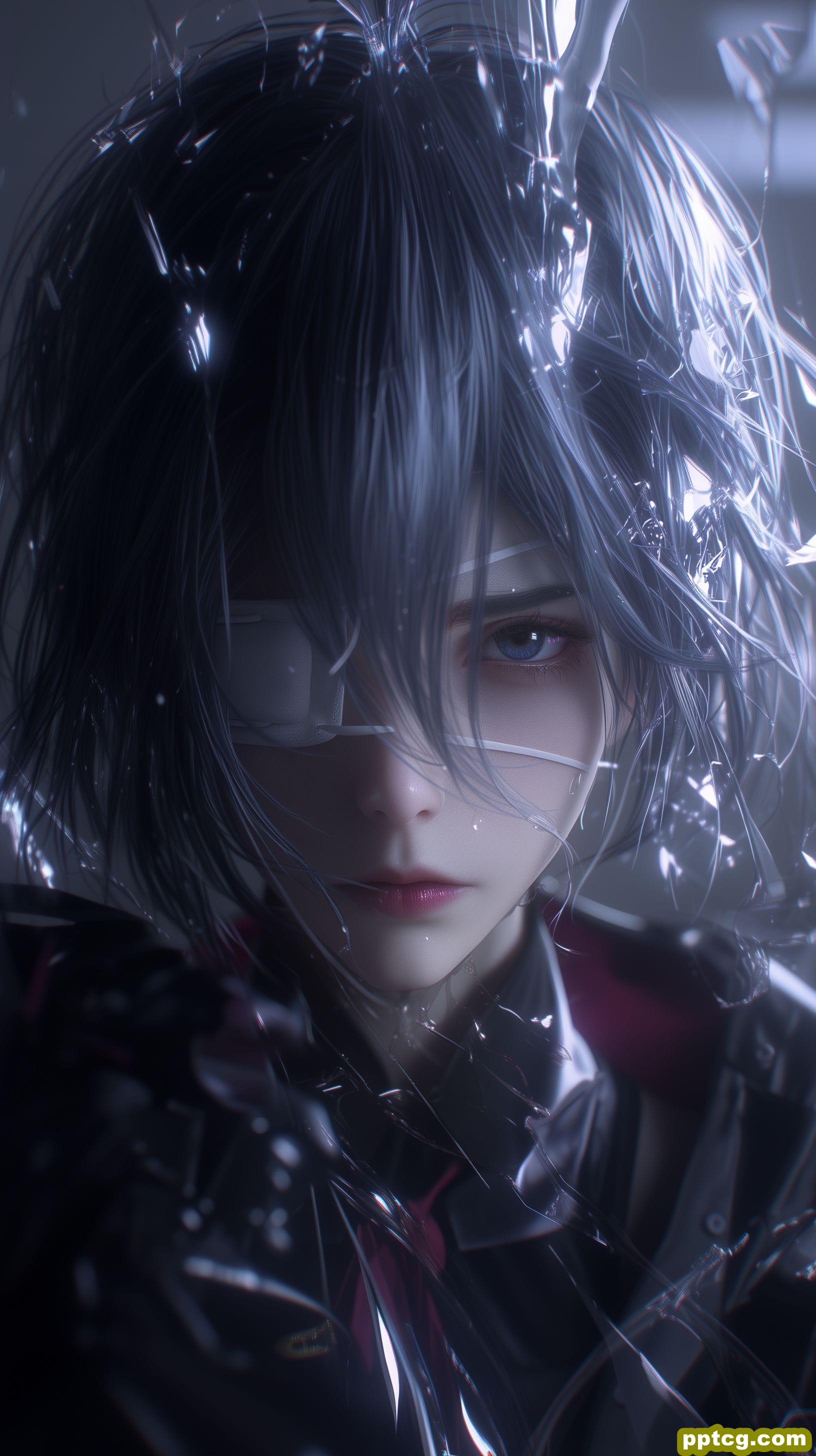 中二病也要谈恋爱 小鸟游六花 ai绘画 壁纸分享-皮皮兔动漫