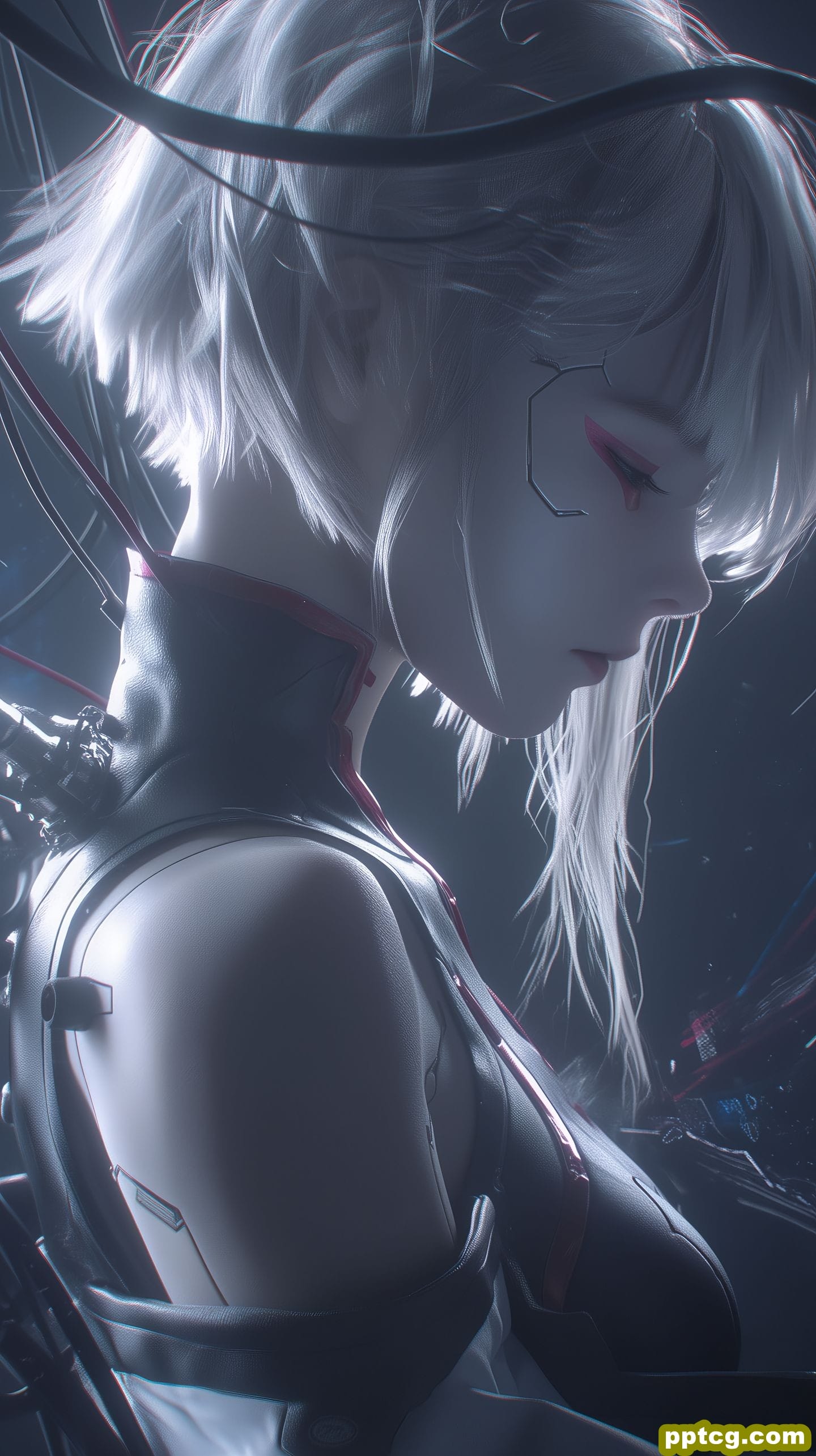 赛博朋克边缘行者 露西 ai绘画 壁纸分享