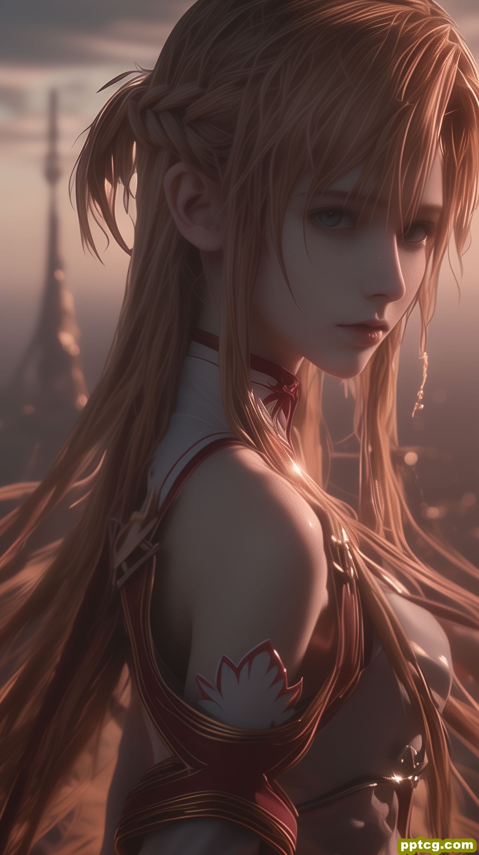 刀剑神域 ai绘画 壁纸分享 亚丝娜