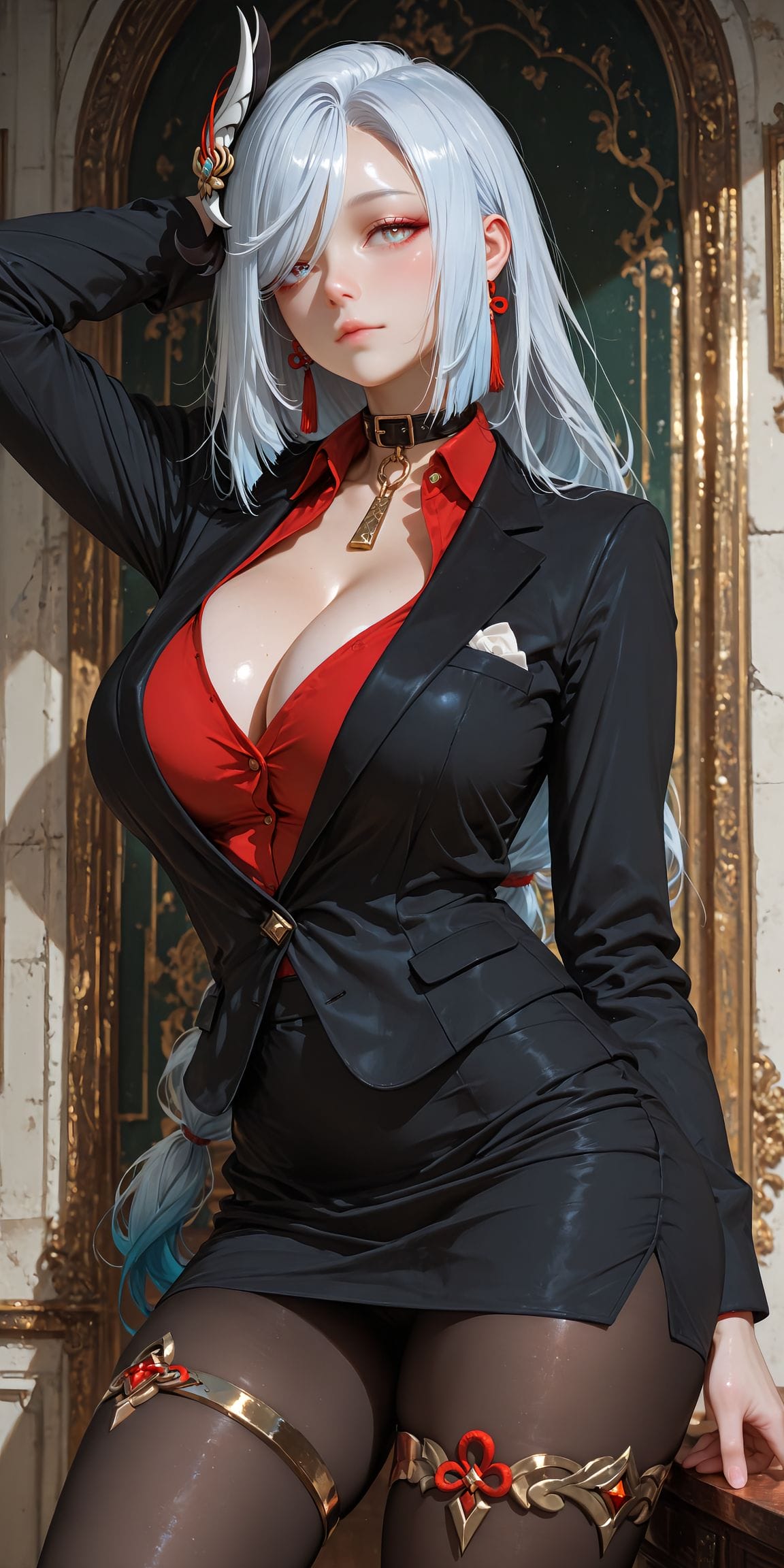 申鹤 二次元 漫画身材美女 原神