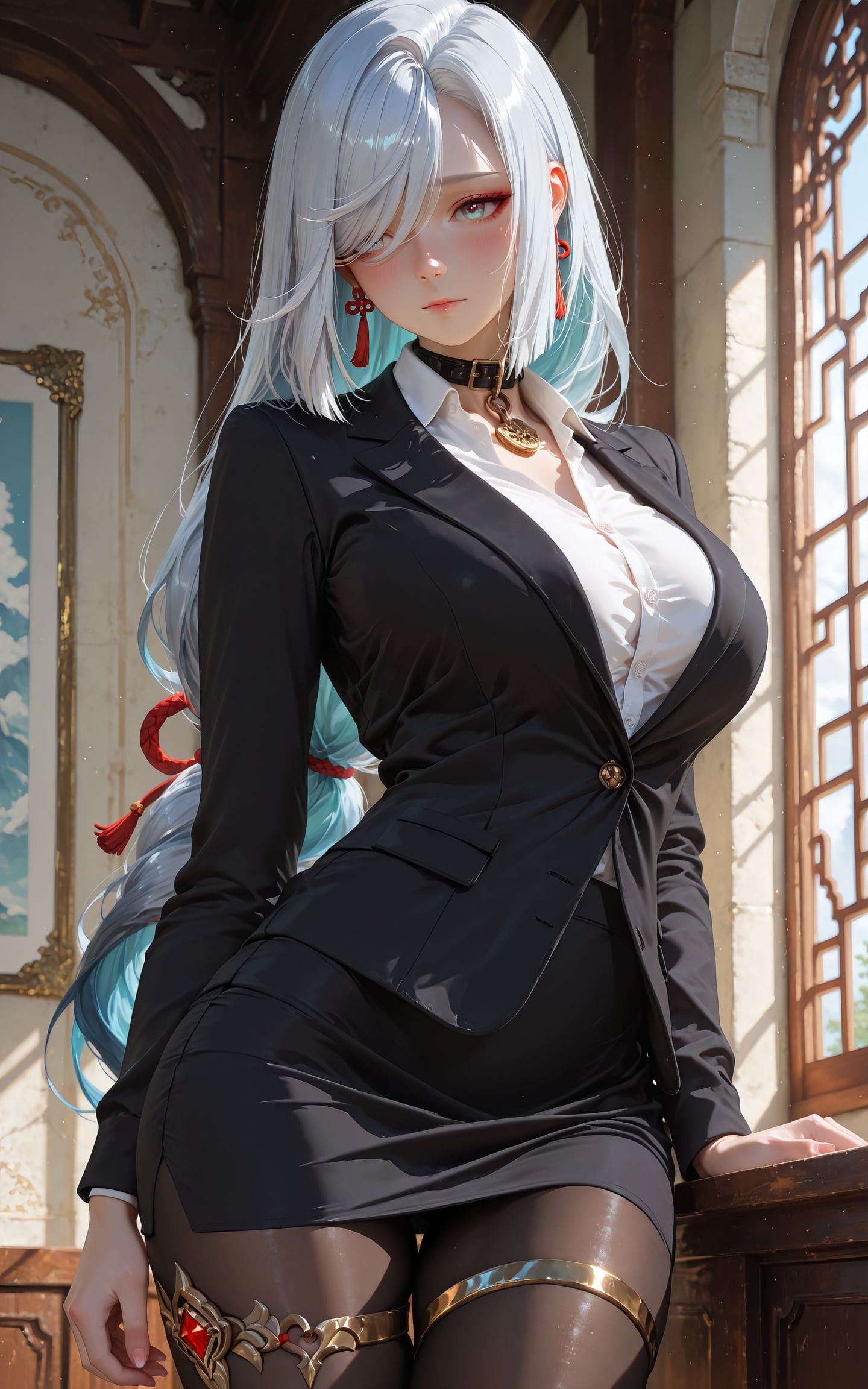 申鹤 二次元 漫画身材美女 原神