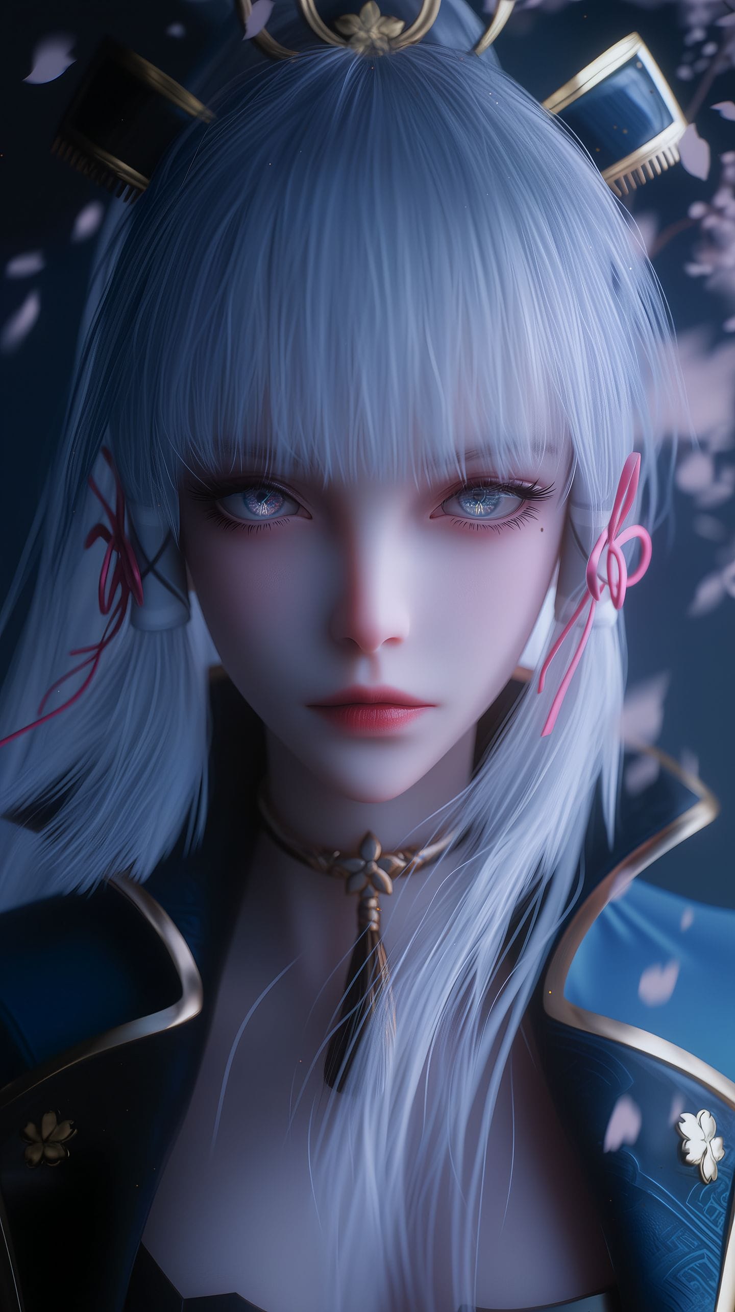 AI绘制CG风格原神角色 米哈游 超高清壁纸 雷电将军 甘雨 八重神子 神里绫华