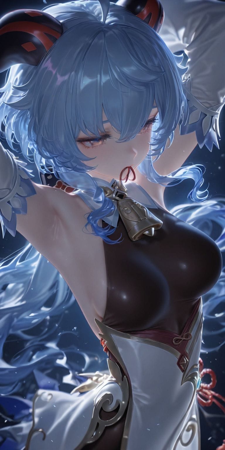 甘雨 二次元游戏角色壁纸 原神甘雨