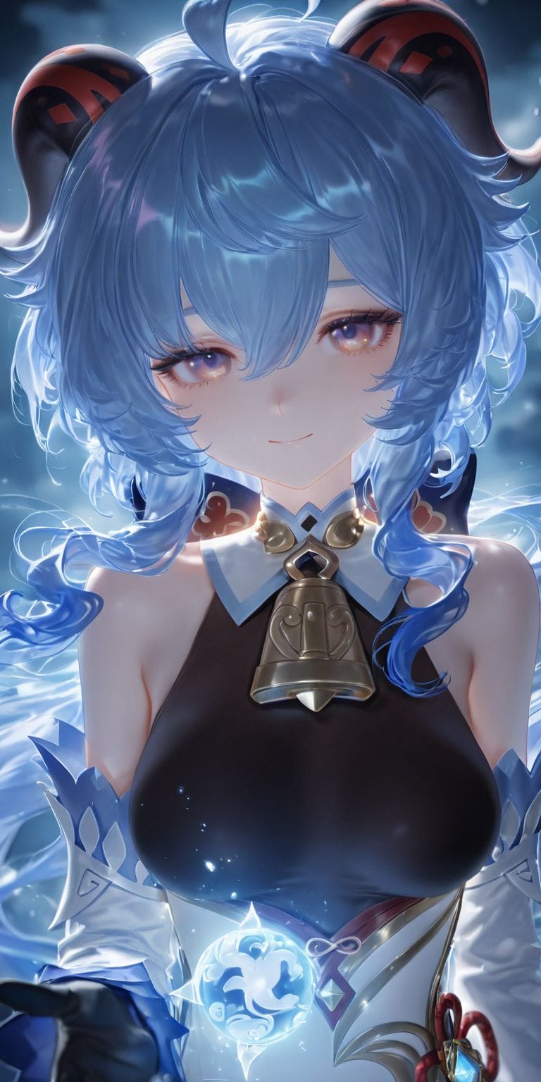 甘雨 二次元游戏角色壁纸 原神甘雨