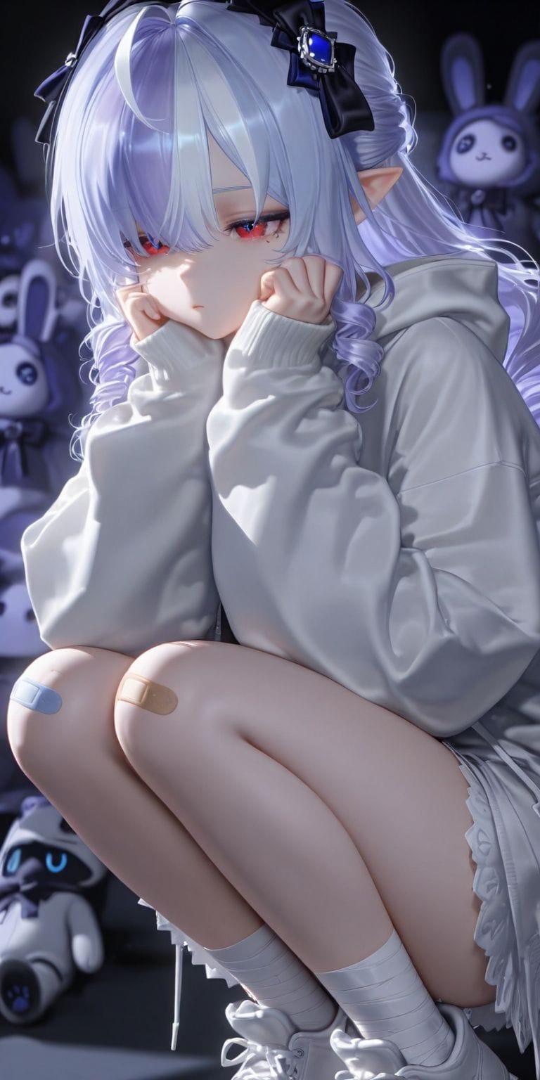 绝区零忧郁女团。星见雅 仪玄 ai绘画 薇薇安-皮皮兔动漫