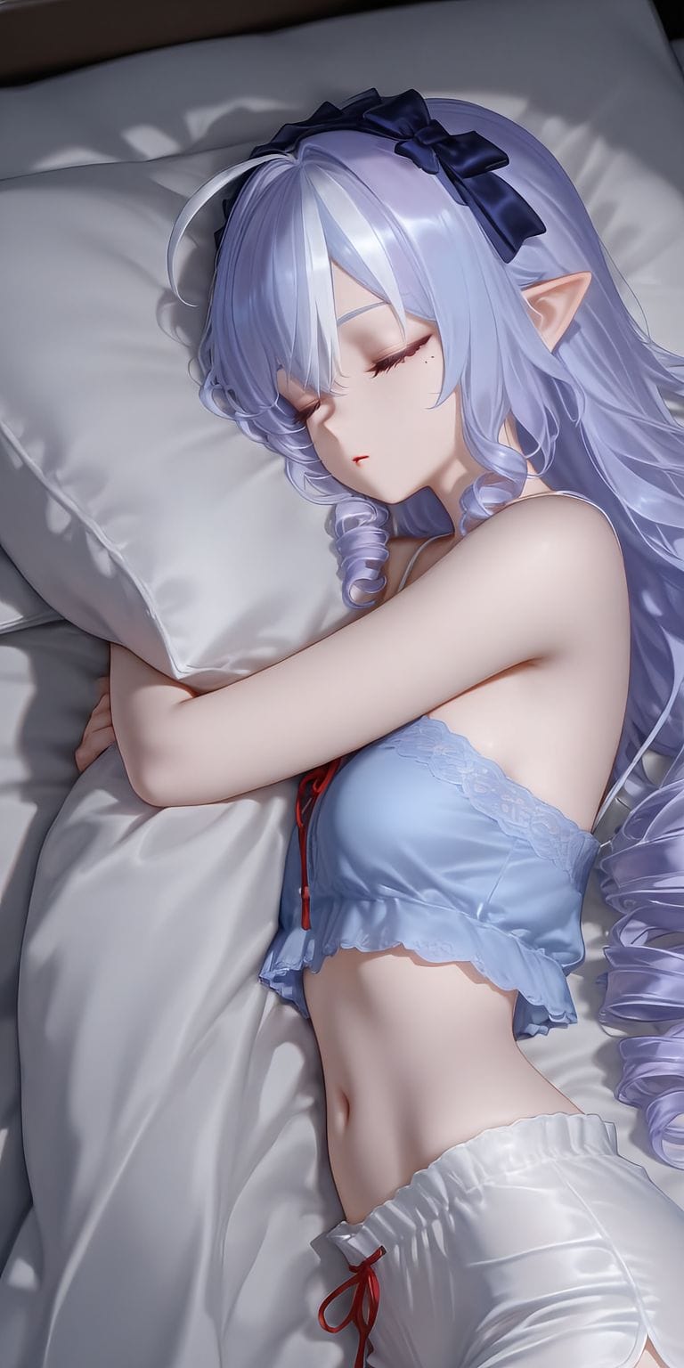 绝区零妹子们的睡颜，晚安~ 零艾莲 薇薇安-皮皮兔动漫