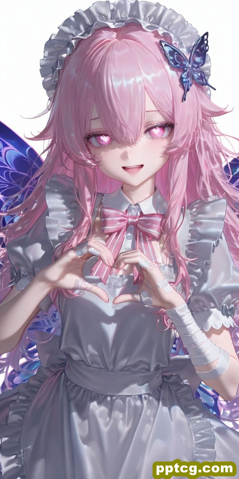 比心 二次元动漫壁纸 二次元少女