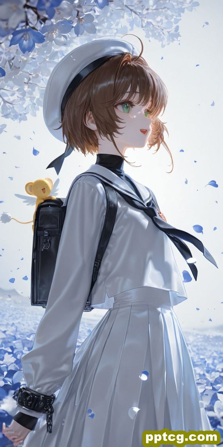 百变小樱 木之本樱。二次元动漫壁纸 童年记忆 ai绘画