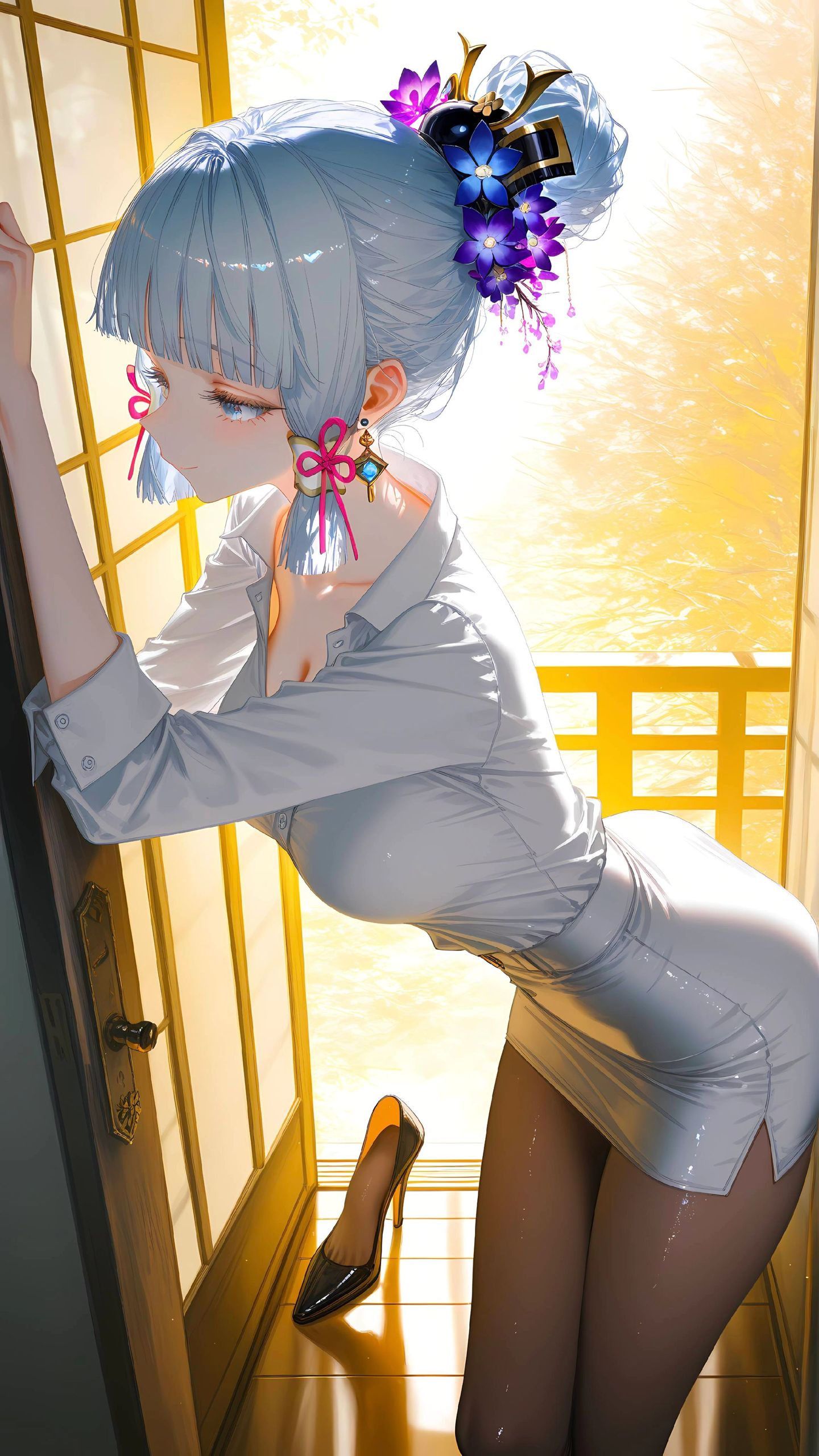 原神壁纸 美图推荐 手机高清壁纸 丝袜 黑丝-皮皮兔动漫